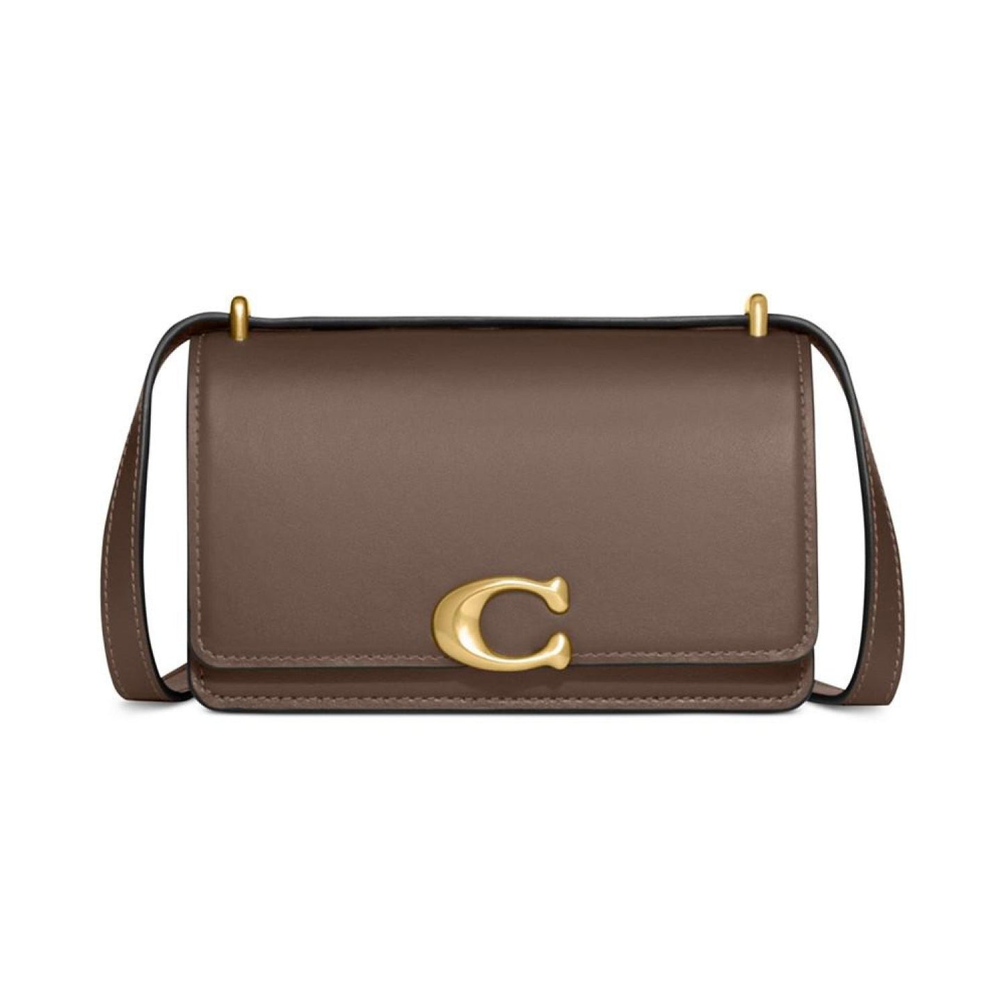 Luxe Refined Calf Leather Bandit Crossbody Bag