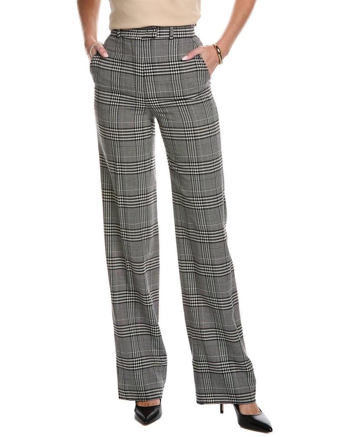 Max Mara Studio Sheree Long Wool Trouser