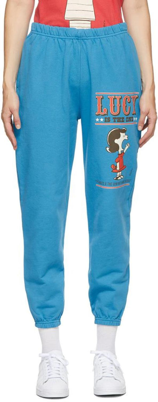 Blue Peanuts Edition 'The Gym' Lounge Pants