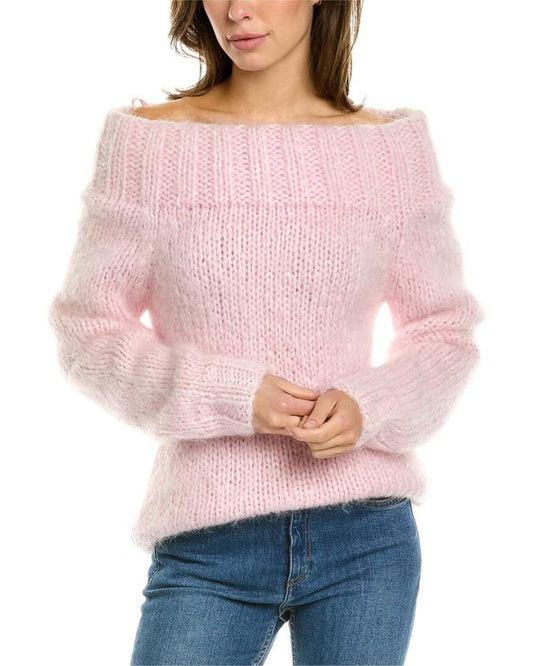 Michael Kors Mohair & Silk-Blend Pullover