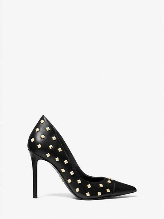 Keke Studded Leather Pump