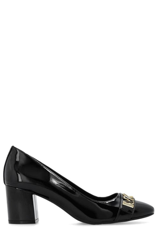 Michael Michael Kors Jilly Logo Plaque Pumps