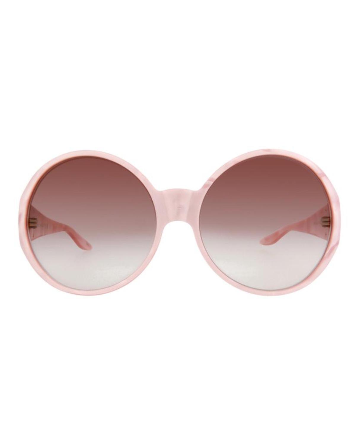 Round-Frame Acetate Sunglasses