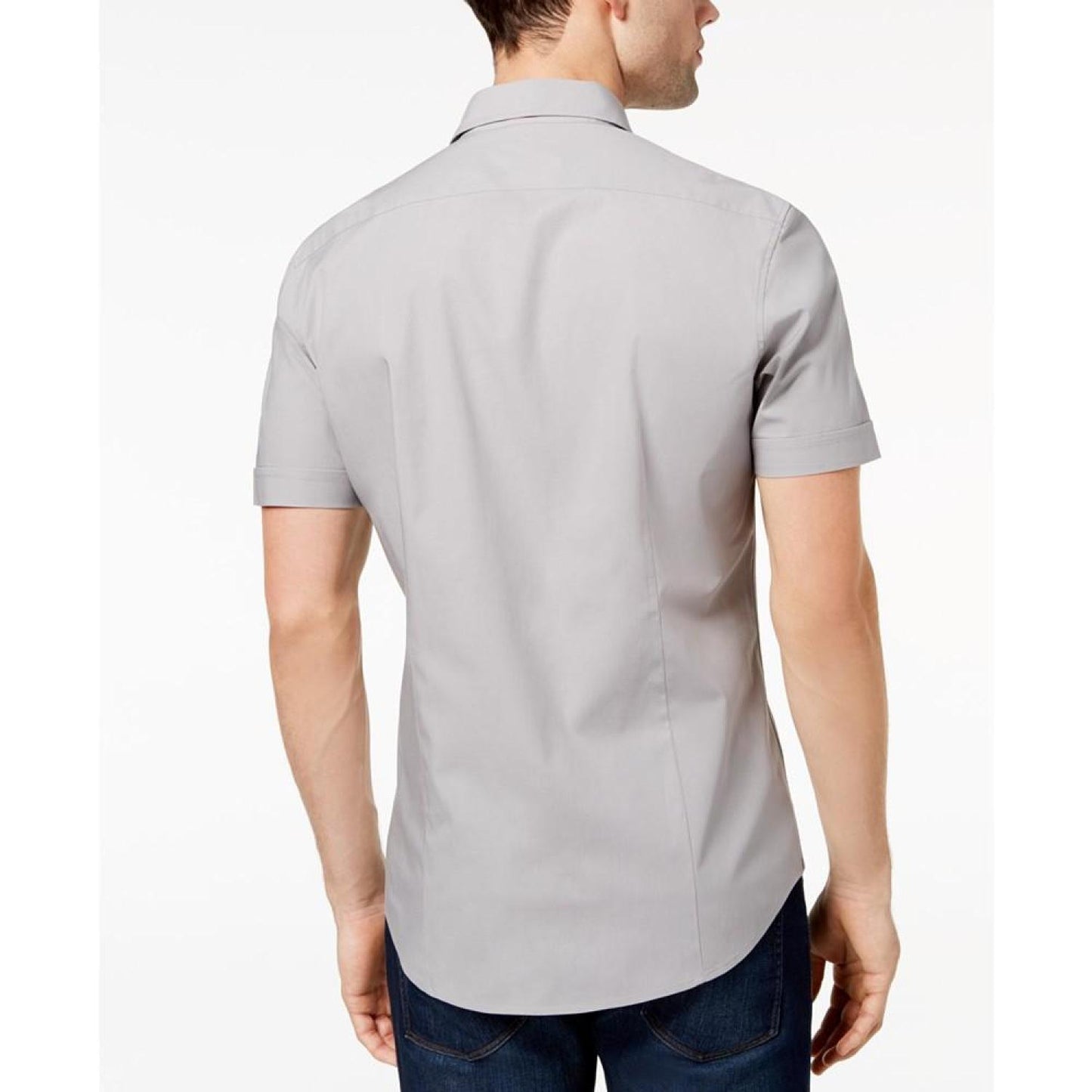 Men's Solid Stretch Shirt