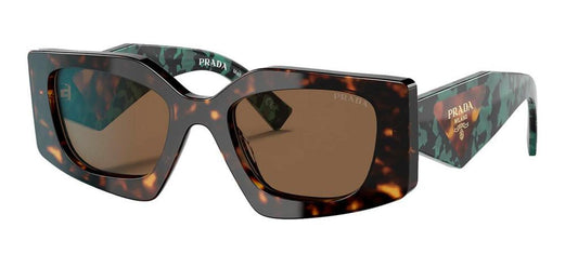 Prada PR 15YS 2AU06B Geometric Sunglasses