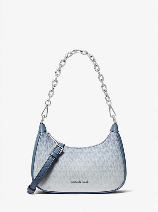 Cora Medium Ombré Logo Shoulder Bag