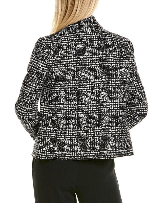 Michael Kors Glenplaid Wool-Blend Jacket