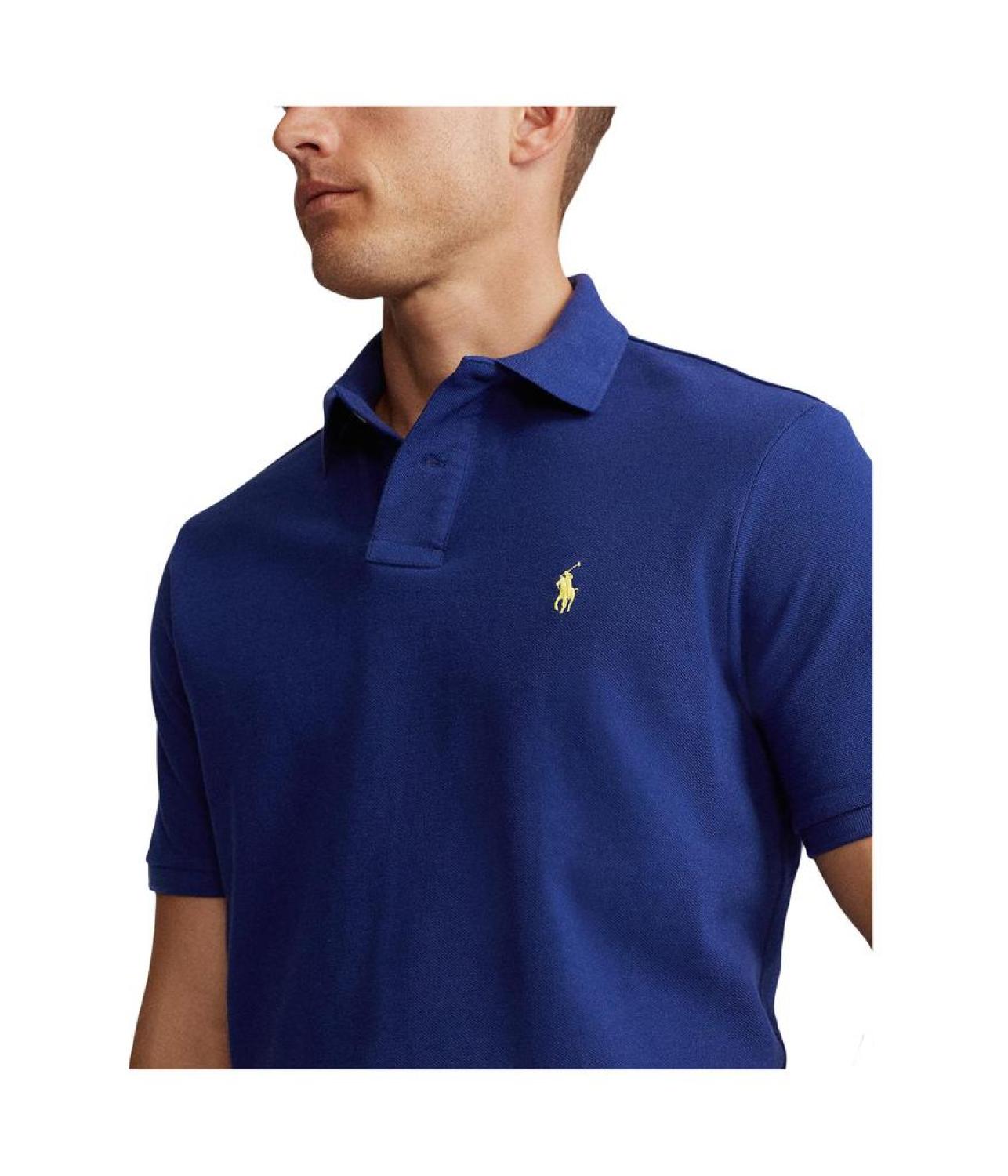 Classic Fit Mesh Polo