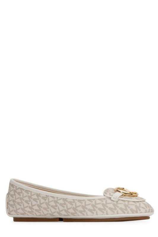 Michael Michael Kors Logo Plaque Ballerina Flats