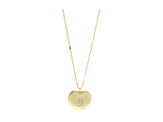 J Heart Locket