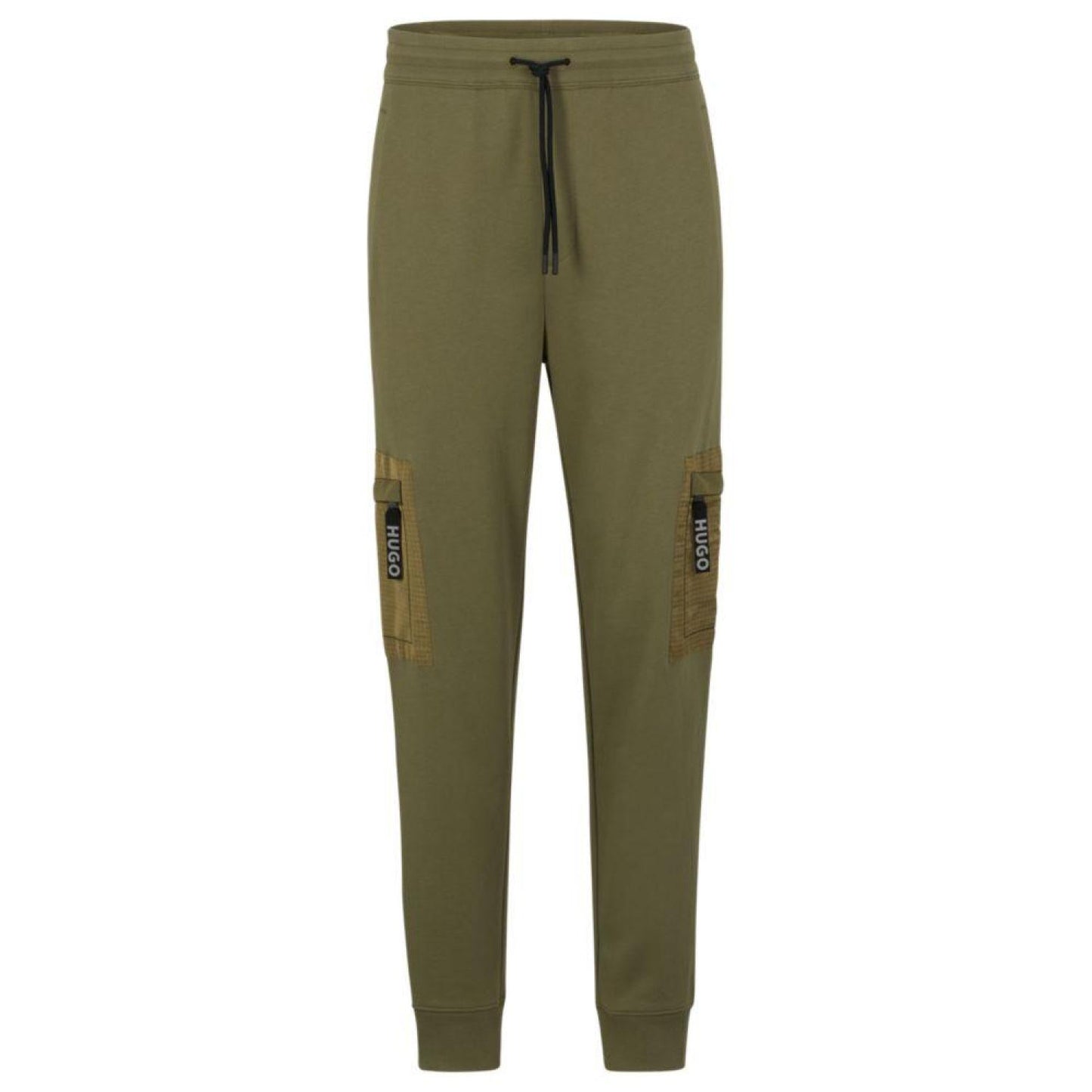 Relaxed-fit tracksuit bottoms with cargo pockets