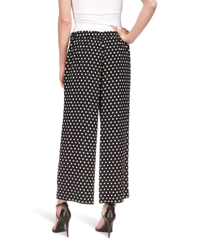 Polka Dot Wide Leg Pants