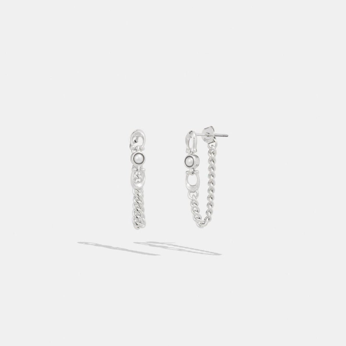 Coach Outlet Signature Chain Earrings