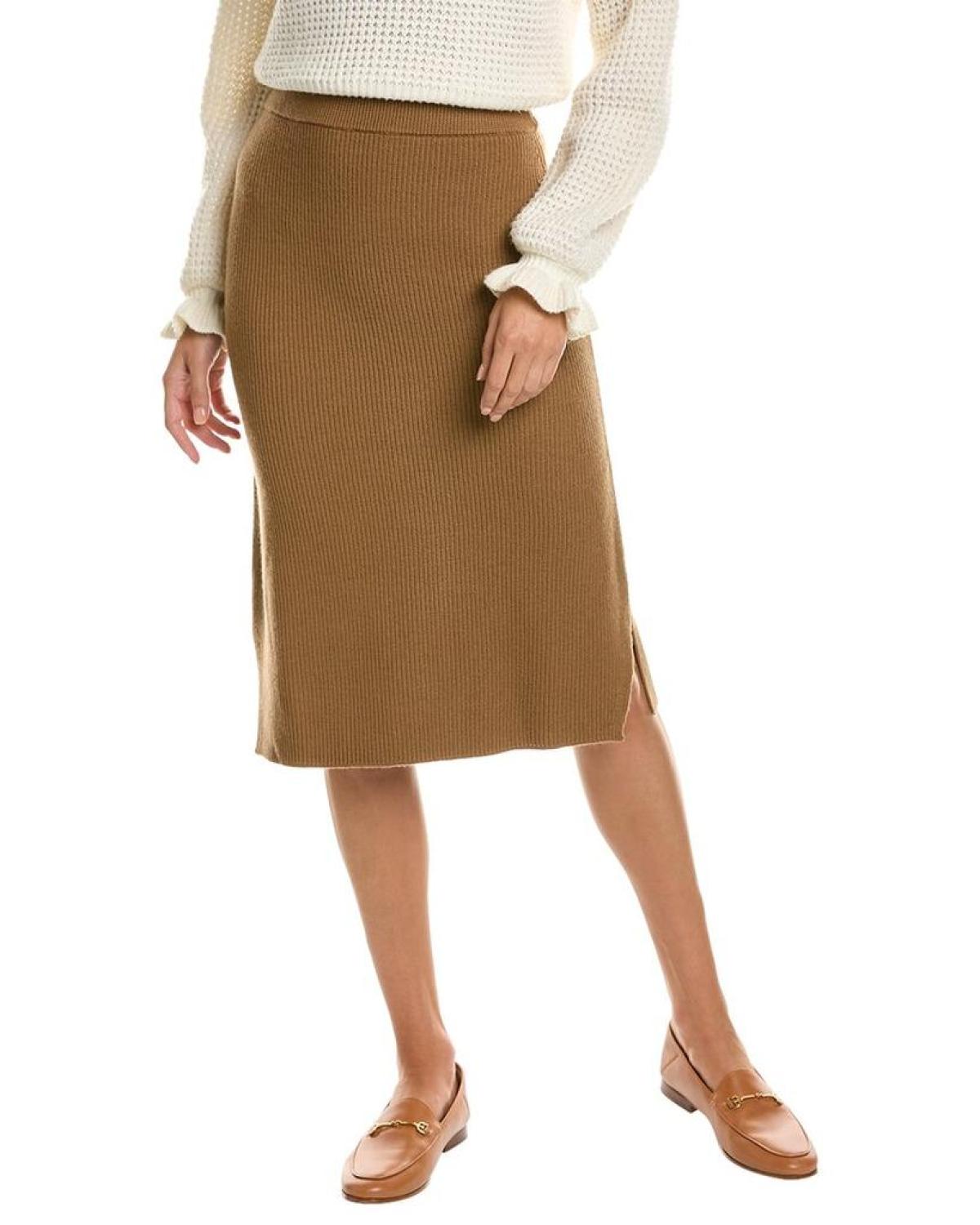 Max Mara Leisure Egizi Wool Skirt