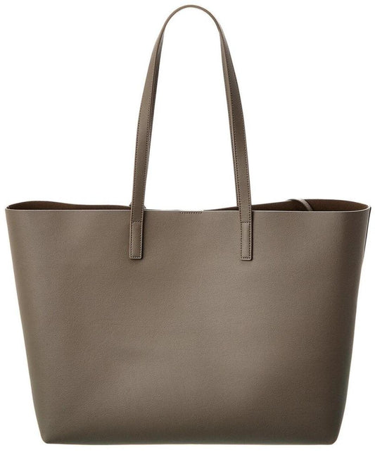 Saint Laurent E/W Leather Shopper Tote