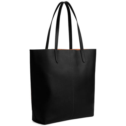 North South Leather Tote