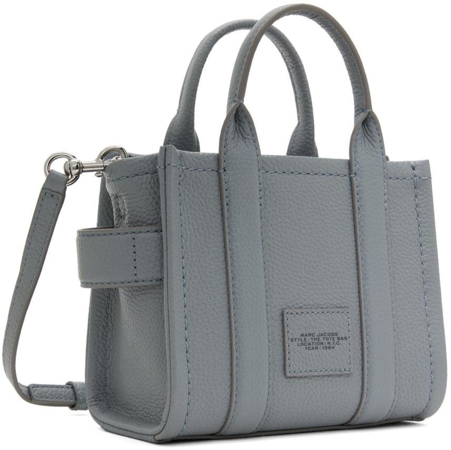 Gray 'The Leather Mini' Tote