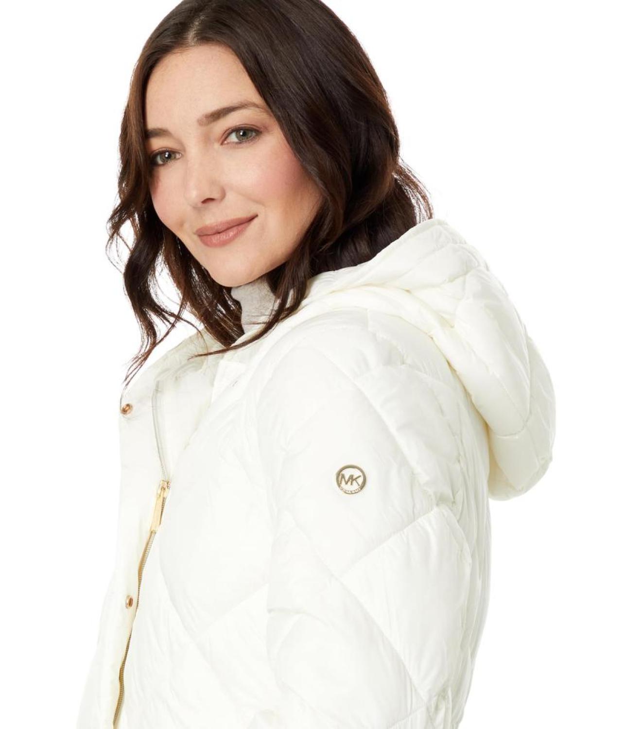 Hooded Long Quilt Puffer M426079C68