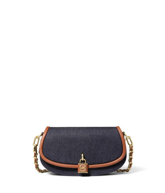 Mila Small East/West Chain Sling Messenger