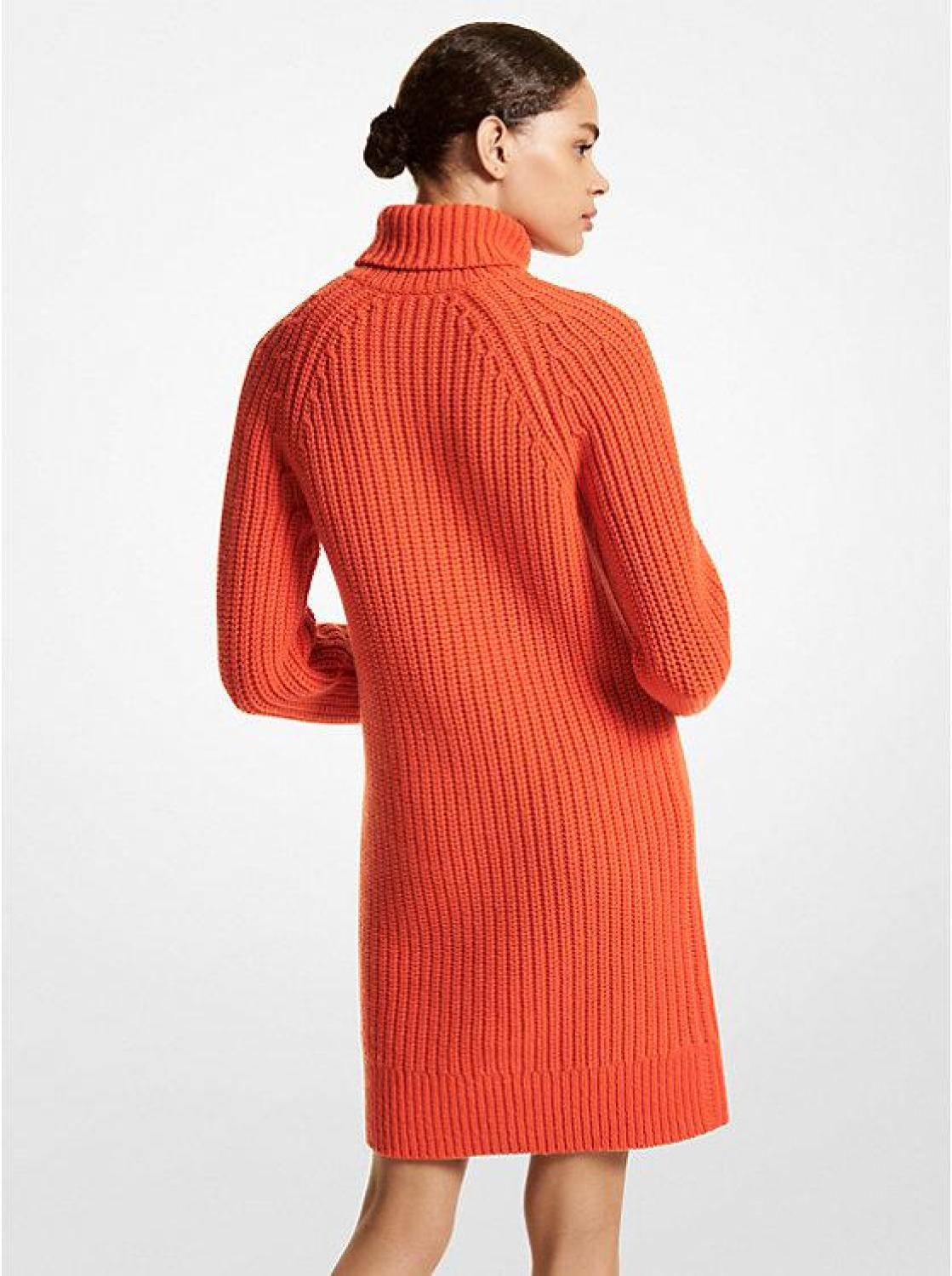 Cashmere Turtleneck Dress