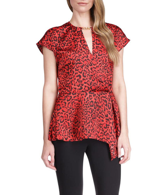 Wildcat Asymmetrical Hank Hem Top