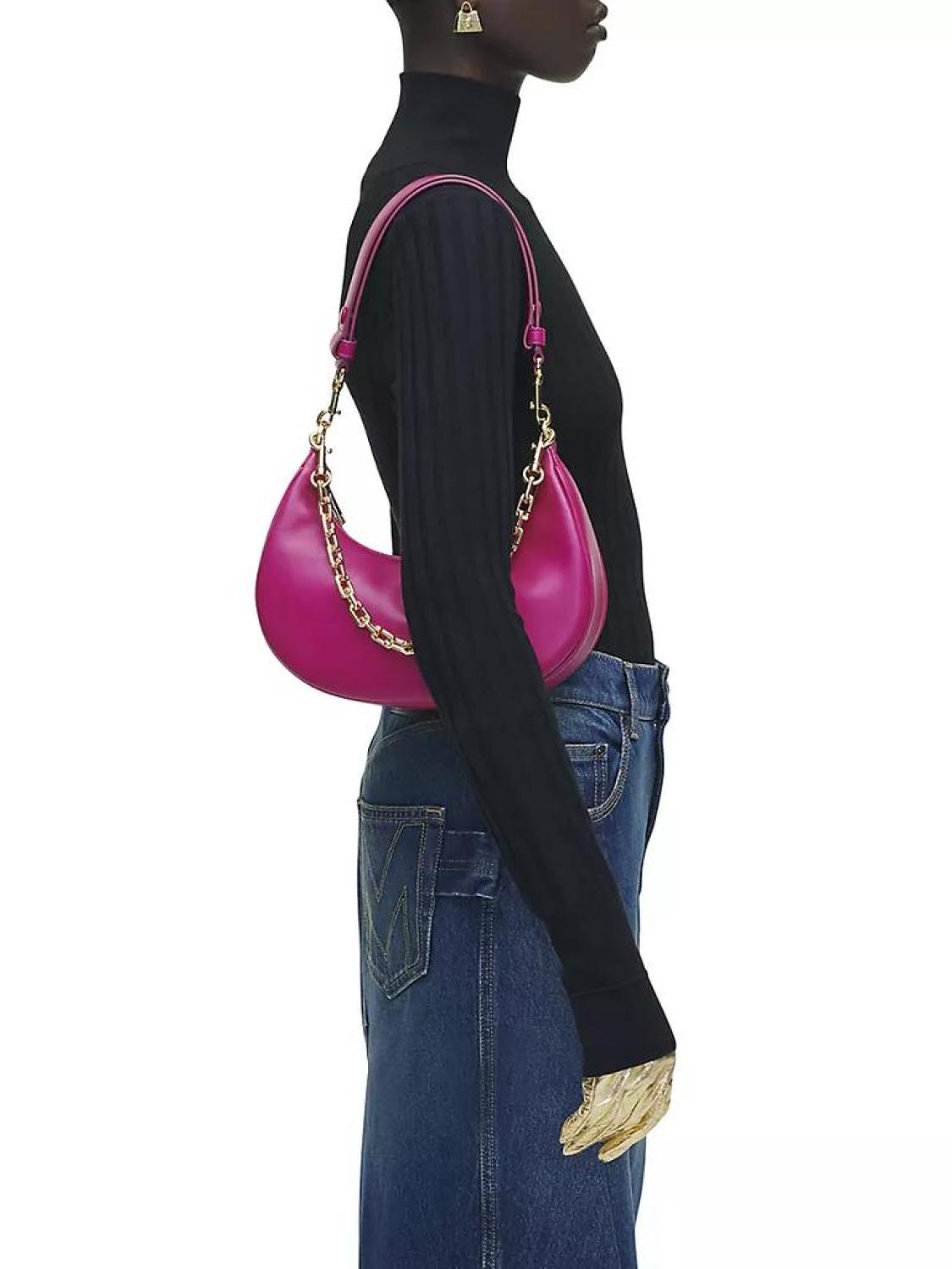 The Curve Leather Shoulder Bag