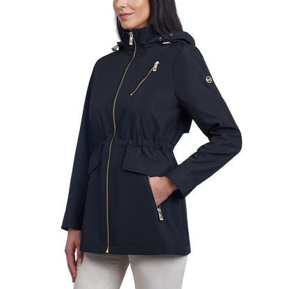 Women's Hooded Water-Resistant Anorak Coat