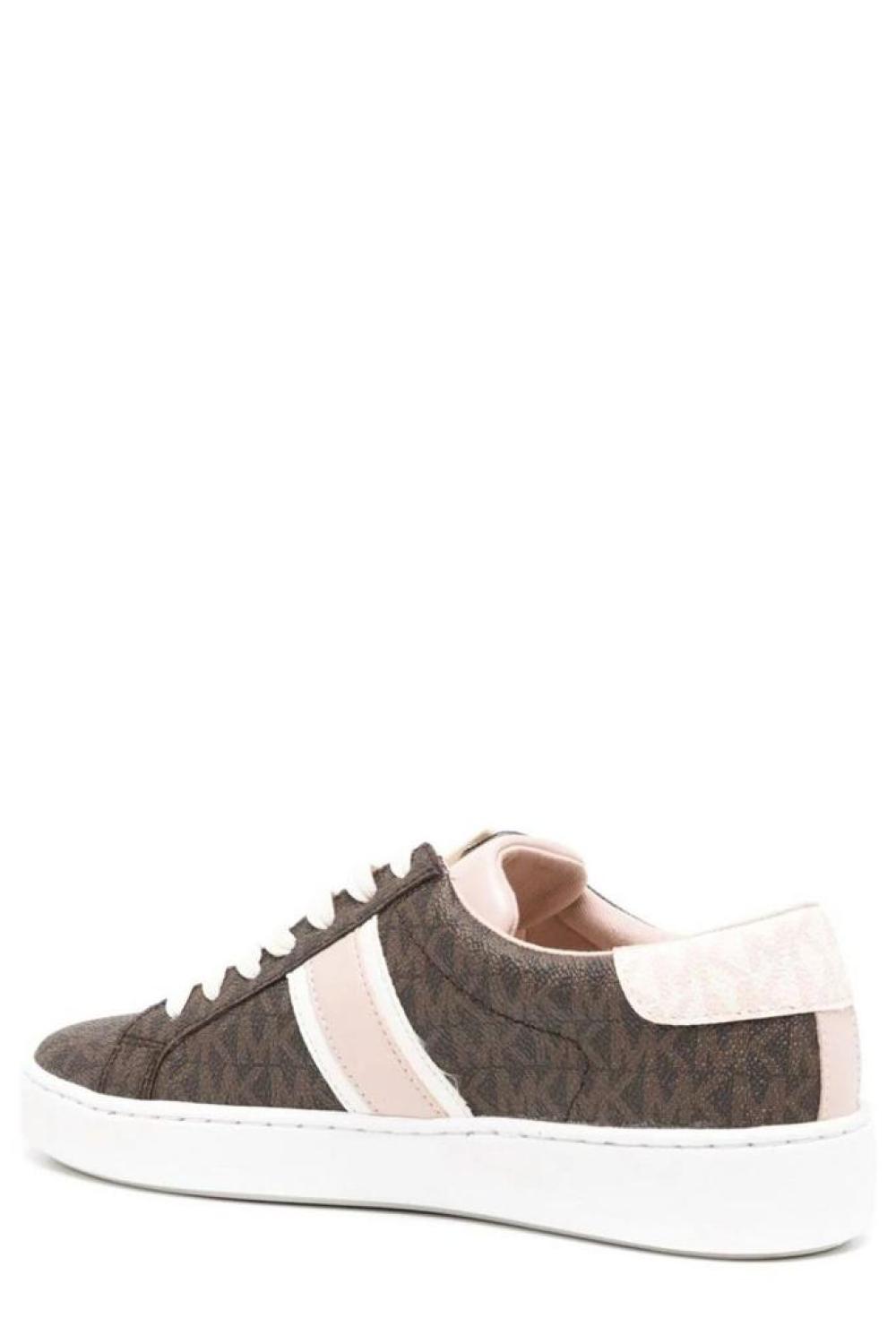 Michael Kors Monogram Printed Low-Top Sneakers