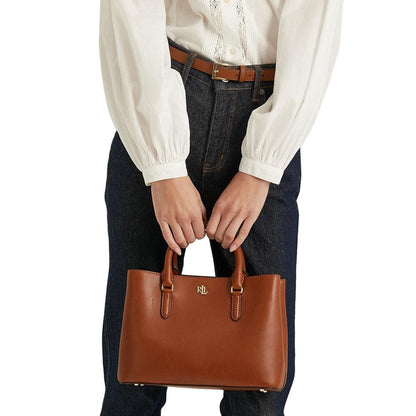 Leather Small Marcy Satchel