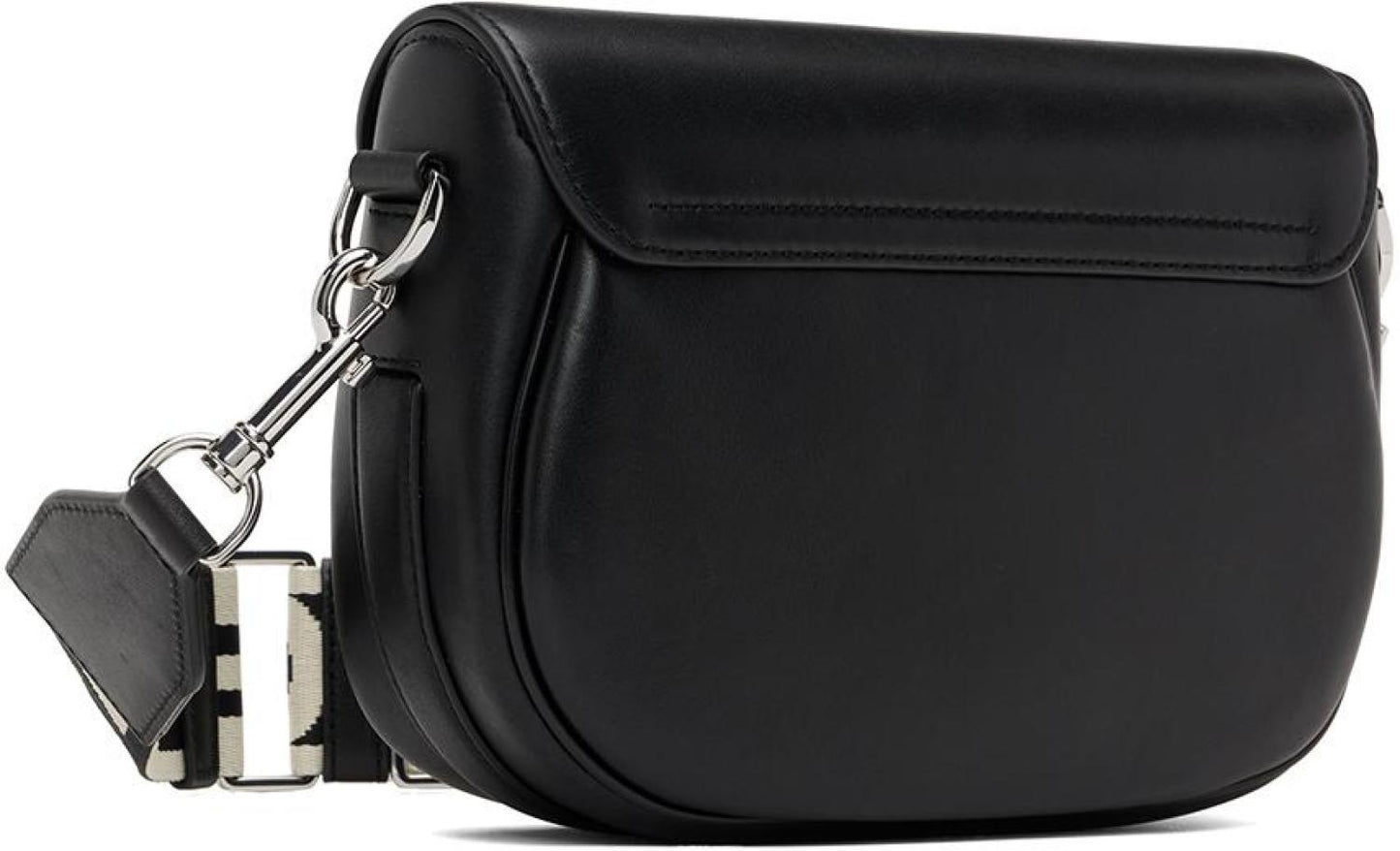 Black 'The J Marc' Saddle Bag