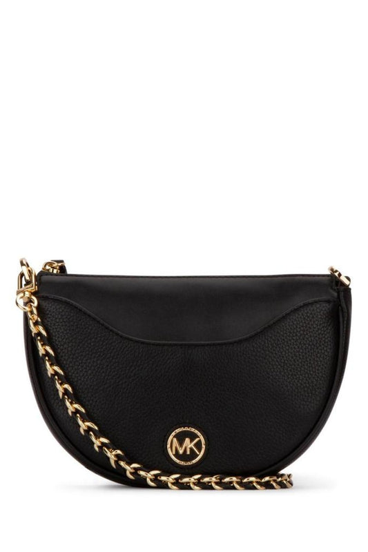 Michael Michael Kors Logo Plaque Zip-Up Shoulder Bag