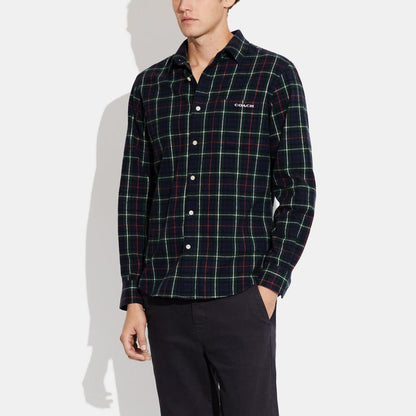 Coach Outlet Flannel Shirt