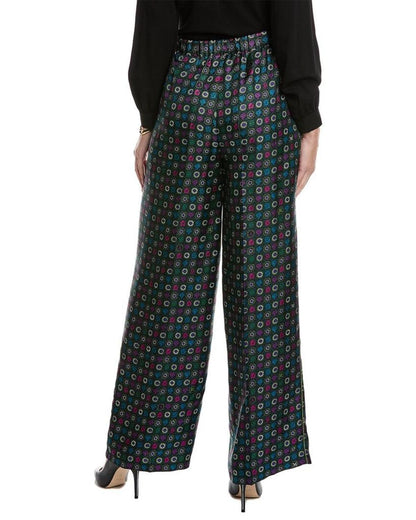 Max Mara Taro Long Silk Trouser