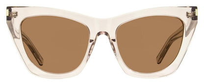 Saint Laurent Women's Cat Eye Sunglasses SL 214 Kate 018 Nude 55mm