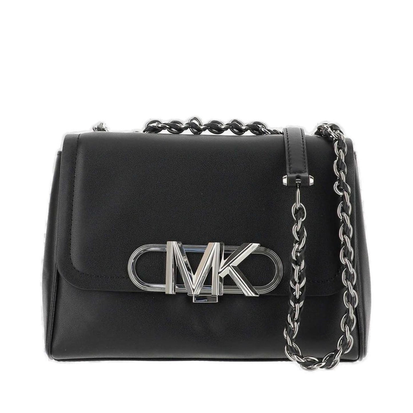 Michael Kors Logo-Plaque Chained Shoulder Bag