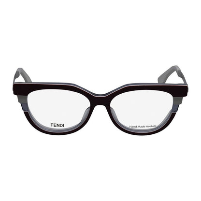 Fendi   Unisex Cat Eye Eyeglasses 52mm