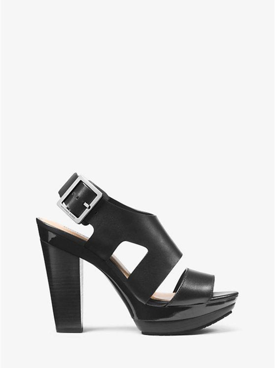 Carla Leather Platform Sandal