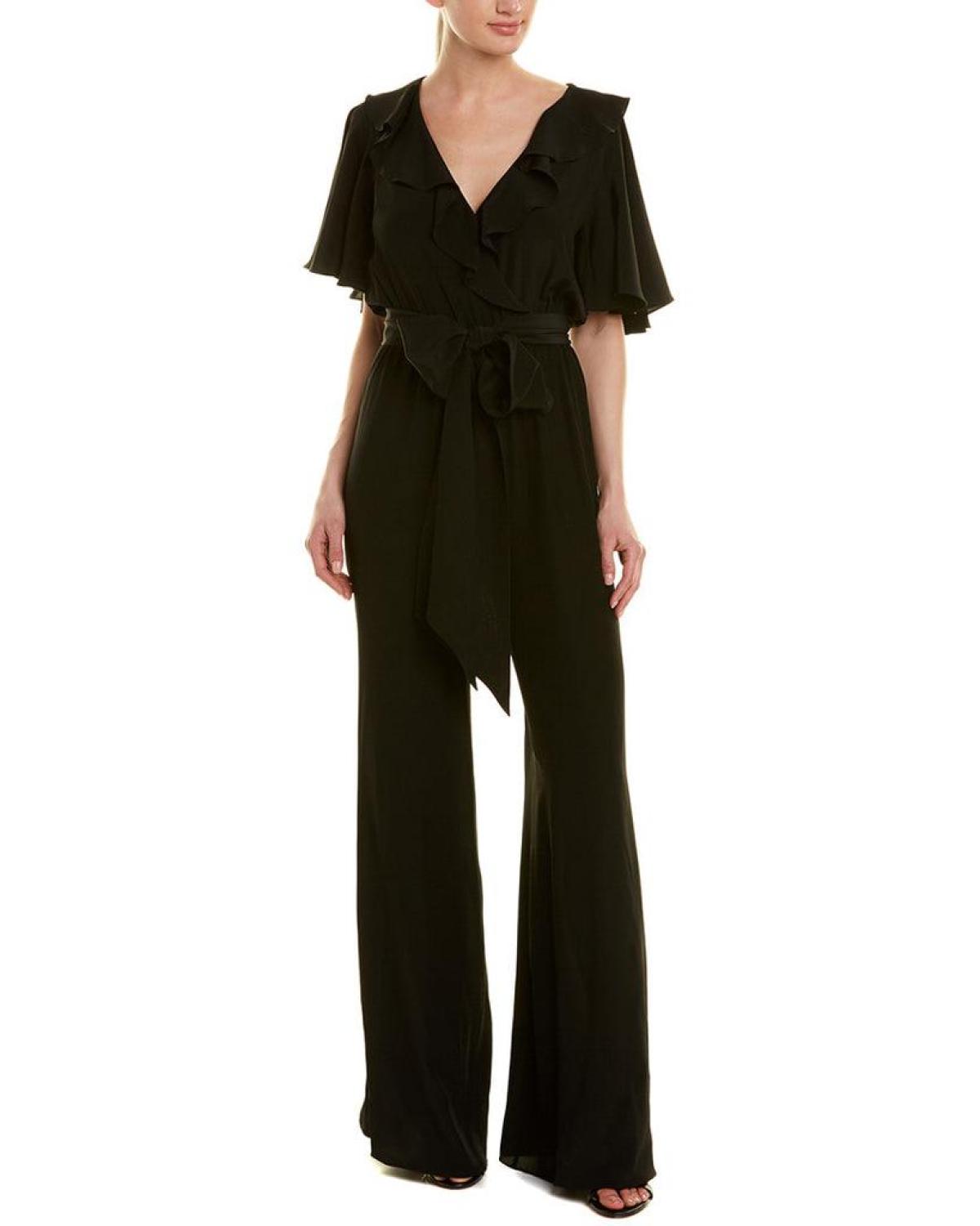 Michael Kors Collection womens  Silk Jumpsuit, 4