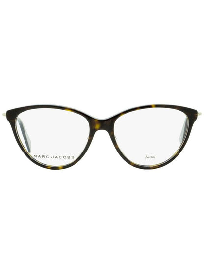 Marc Jacobs Women's Cateye Eyeglasses Marc 259 086 Havana/Light Gold 54mm