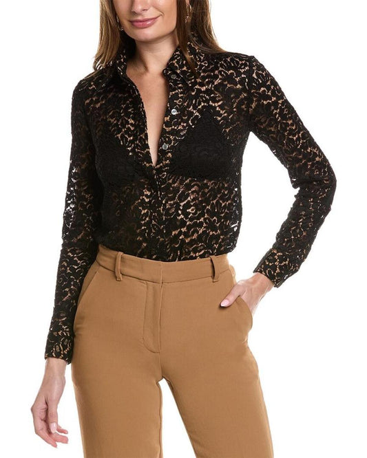 Michael Kors Collection Hansen Button Front Shirt