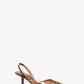 Holly Crocodile Embossed Leather Pump