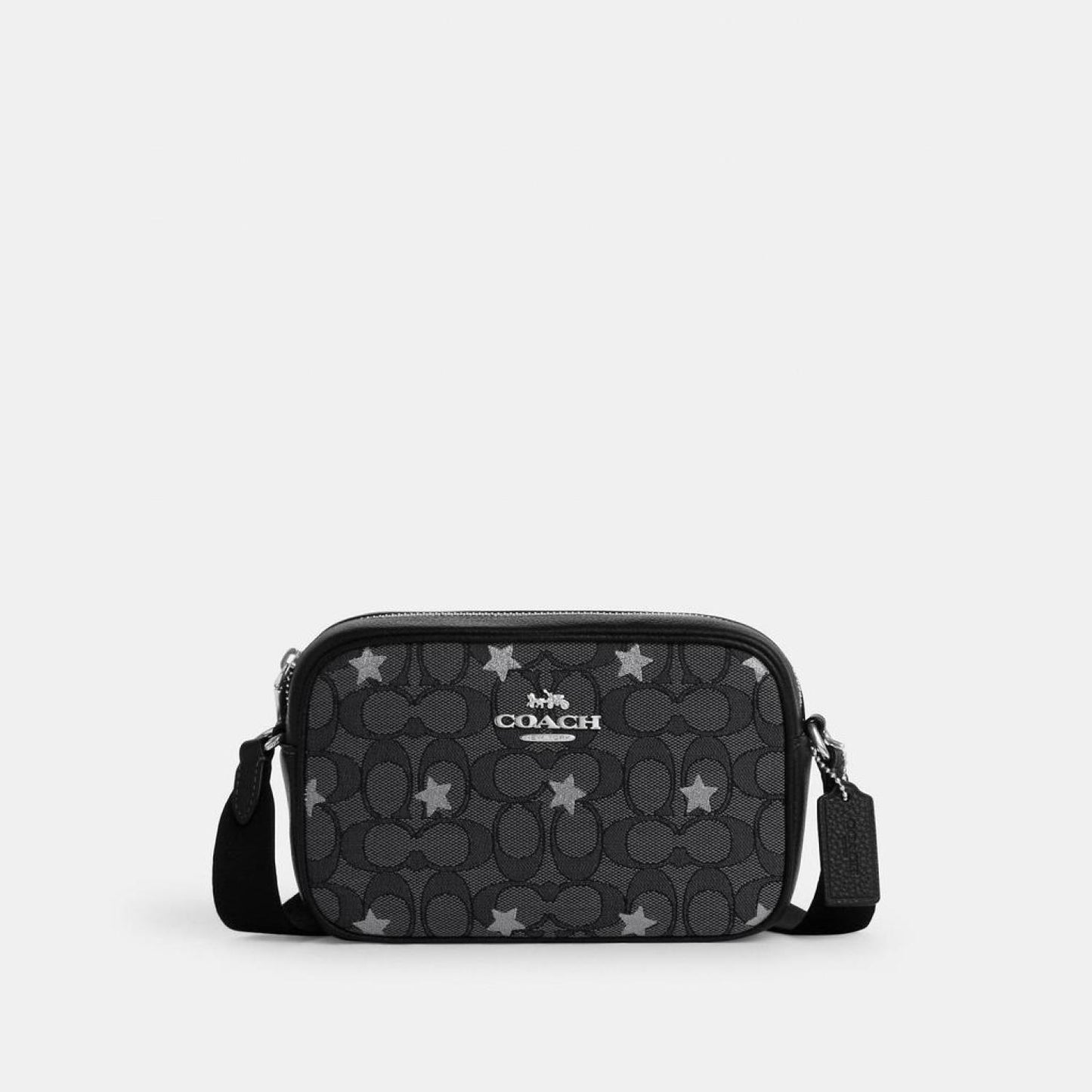 Coach Outlet Mini Jamie Camera Bag In Signature Jacquard With Star Embroidery