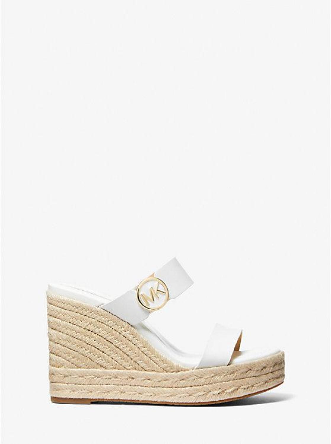 Lucinda Leather Wedge Sandal