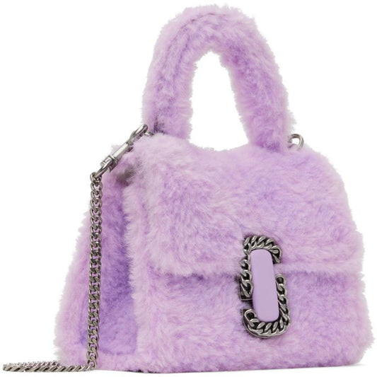 Purple 'The St. Marc Mini' Top Handle Bag