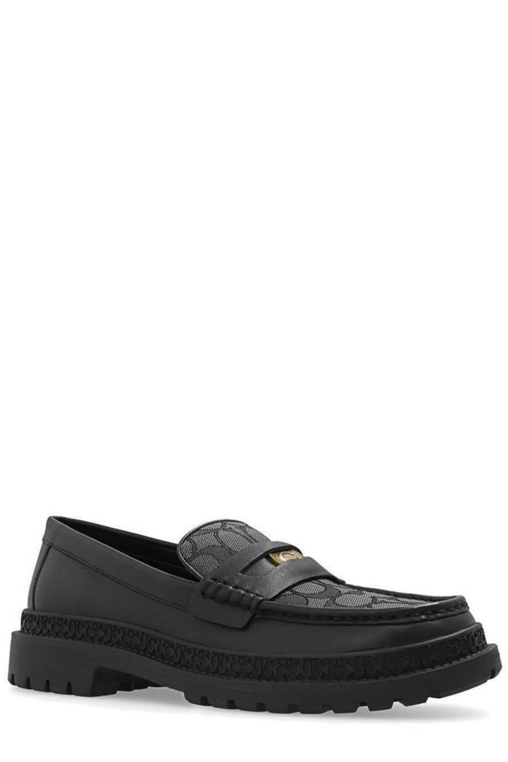 Coach Signature Jacquard Loafers