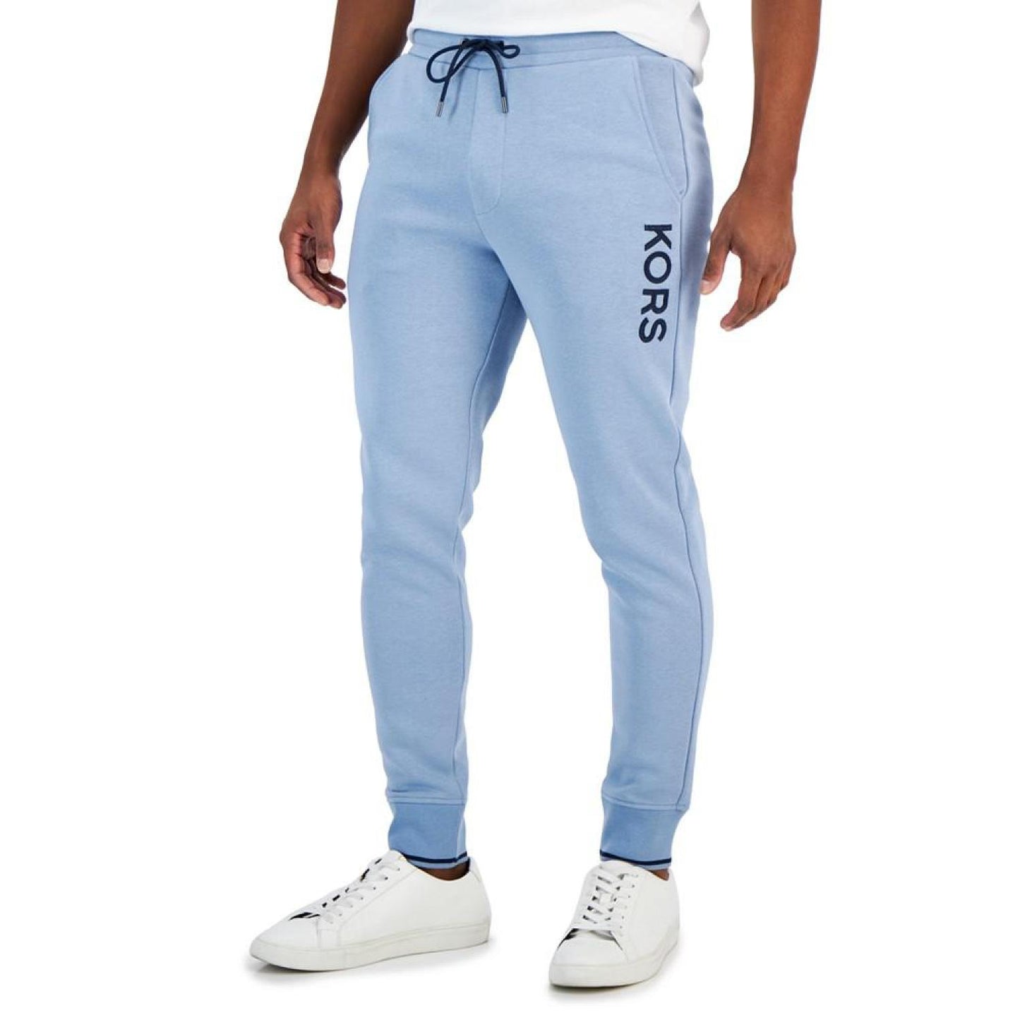 Men's Fleece Logo Drawstring Jogger Pants