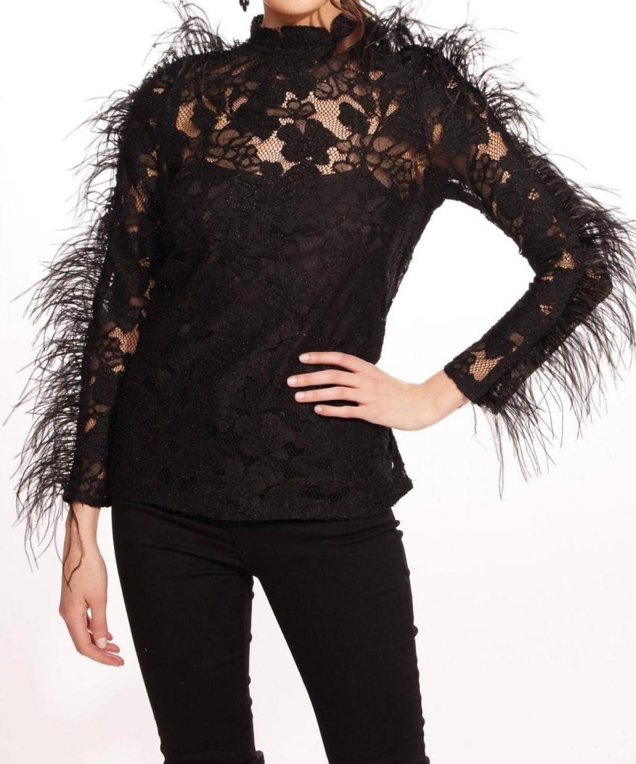 Marlow Top In Euphoria Lace