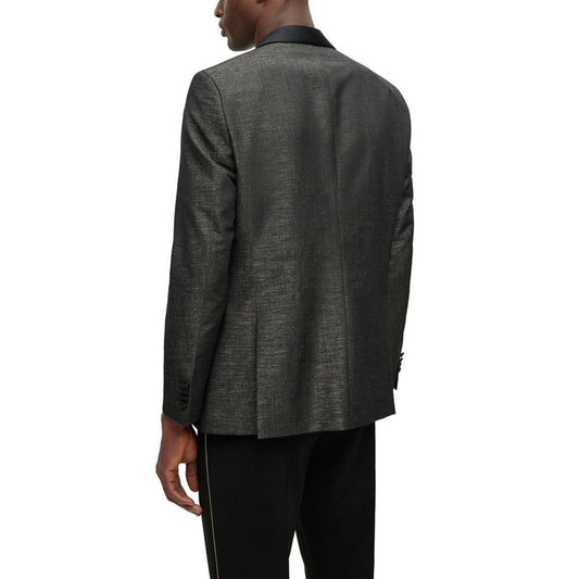 Men's Twill Regular-Fit Tuxedo Jacket