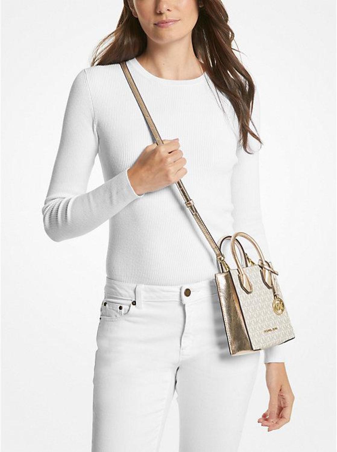 Mercer Extra-Small Signature Logo Crossbody Bag