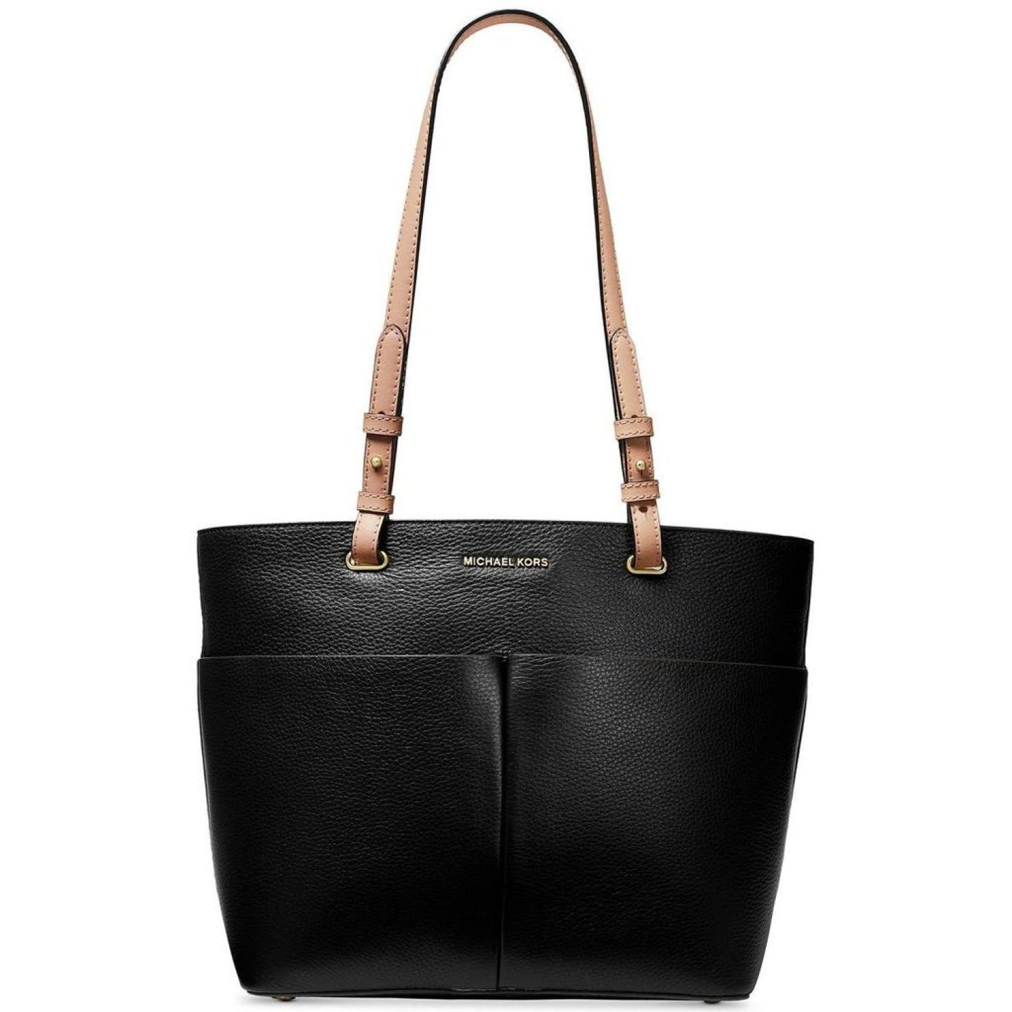 Michael Kors Bedford MK Signature Leather NS ocket Tote Shoulder BAG